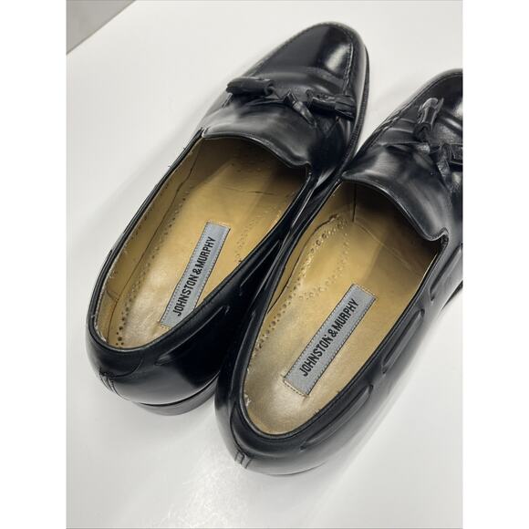 Johnston & Murphy Black Loafers - Picture 11 of 14